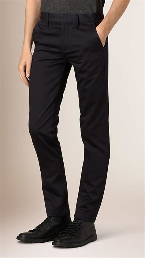 burberry brit slim fit chinos|Burberry store online.